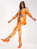 Dámske sako DHJ MA 7684A 1.22X oranžové Dámske sako DHJ MA 7684A 1.22X oranžové