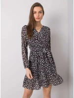 Šaty TW SK BI 26329.20 čiernobielych