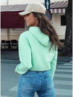 TRENDHOOD dámska mikina s kapucňou medená FashionStreet BY1333