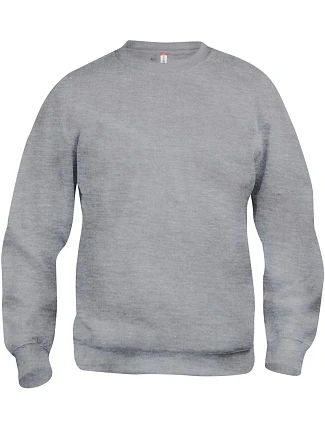 Mikina Clique Basic Roundneck Unisex 67.2130 sivá melírovaná Mikina Clique Basic Roundneck Unisex 67.2130 sivá melírovaná