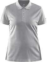 Craft Corporate CORE Unify Polo Shirt W Dámske športové polo tričko 81.9139 šedá melírovaná