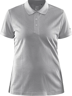 Craft Corporate CORE Unify Polo Shirt W Dámske športové polo tričko 81.9139 šedá melírovaná