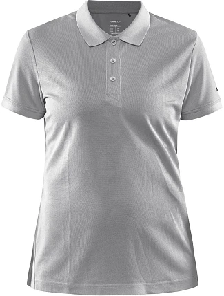 Craft Corporate CORE Unify Polo Shirt W Dámske športové polo tričko 81.9139 šedá melírovaná