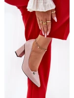 Elegantné lodičky na podpätku Vinceza 62224 Pink Elegantné lodičky na podpätku Vinceza 62224 Pink