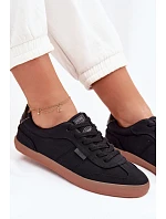 Dámske tenisky z materiálu Big Star TT274356 Black Dámske tenisky z materiálu Big Star TT274356 Black