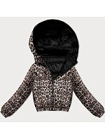 Dámska obojstranná krátka bunda Minority black camouflage (M6-6001-1) Dámska obojstranná krátka bunda Minority black camouflage (M6-6001-1)