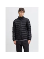 Jack&Jones pánska páperová bunda JJEBRADLEY LIGHT PUFFER COLLAR NOOS 12280971 BLACK