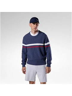 Pánsky sveter ROSSIGNOL M Knitted Cn Sweater, tmavomodrý