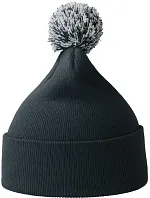 Atlantis Headwear Wind-S Pompom Pletená čepice s bambulí 33.0294 navy/white Atlantis Headwear Wind-S Pompom Pletená čepice s bambulí 33.0294 navy/white
