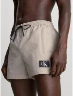 Pánske plavky KM0KM00979 PE0 beige - Calvin Klein Pánske plavky KM0KM00979 PE0 beige - Calvin Klein