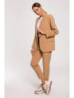 Dámska bunda M602 hnedá - MOE Dámska bunda M602 hnedá - MOE