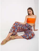 Dámske nohavice D73781M62237A hnedé - Sublevel