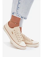 Dámske nízke tenisky Big Star TT274773 Beige Dámske nízke tenisky Big Star TT274773 Beige