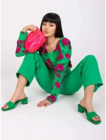 Nohavice FE SP 5616.27P zelené