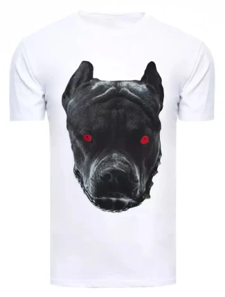 FashionStreet pánske biele tričko RX4939