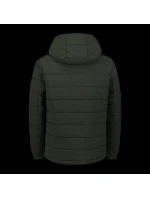 CMP pánska zimná športová bunda s kapucňou zateplená zelená (34K0167/F905)
