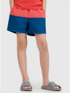 Chlapčenské plážové šortky boardshorts 4F 4FJWSS25UBDSM116-63S