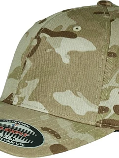 Flexfit 6277MC 6-panelová čiapka Multicam® 55.77MC multicam khaki