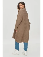 Sveter na gombíky model 201794 Makadamia