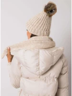 Set čiapky a šály JK KMPL 7 1.40X béžová - FPrice