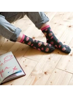 Dámske ponožky Steven art.136 Srdce Dámske ponožky Steven art.136 Srdce