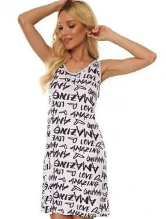 Dámska nočná košeľa DE LAFENSE 609 Amazing sz / r S-2XL