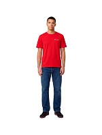 Champion SS Tričko červené 221798 RS067 pánske