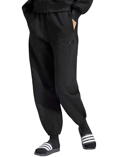 Dámske nohavice adidas Kit Small Logo Regular Cuffed, čierne, KU7935, dámske