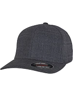 Flexfit 6277FM 6-panelová melírovaná čiapka 55.77FM v odtieni charcoal melange