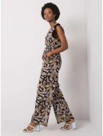 Kombinéza DHJ KO 13568.13P čierna a béžová