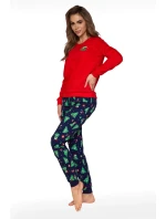 DÁMSKE PYŽAMO 671/419 VIANOČNÝ STROMČEK
