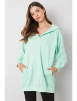 Dámska mikina Model EM-BL-ES-21-528.12X Mint - Ex Moda