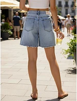 Dámske džínsové šortky modré FashionStreet SY0499