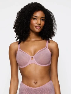 Dámska podprsenka Triumph Signature Sheer Bra W01 EX - ružová 7837 - TRIUMPH