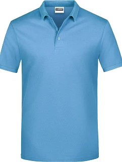 Daiber JN 792 Pánske polo tričko z piké 02.0792 nebovo modré
