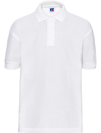 Russell Athletic 539B Detské polo z piké 10.539B biele Russell Athletic 539B Detské polo z piké 10.539B biele