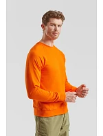 Fruit of the Loom Lightweight Raglan Sweat Pánska raglánová mikina 16.2138 light graphite