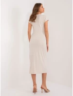 DHJ SK 17302K šaty.93 svetlo béžová