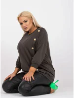 Blúzka RV BZ 7608.27 tmavá khaki Blúzka RV BZ 7608.27 tmavá khaki