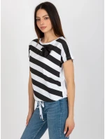 Blúzka RV BZ 8741.93 biela a čierna