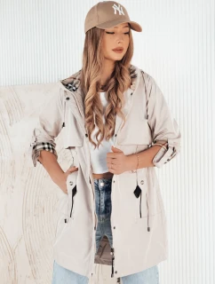 Dámska prechodná bunda VERDU ecru FashionStreet TY4228