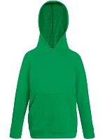 Fruit of the Loom Kids Lightweight Hooded Sweat Detská mikina s kapucňou 16.2009 kelly green Fruit of the Loom Kids Lightweight Hooded Sweat Detská mikina s kapucňou 16.2009 kelly green