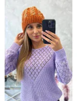 Dámska čiapka Kalina K362 červená