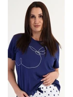 Dámske capri pyžamo Butterfly