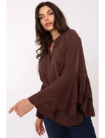Košeľa s dlhým rukávom model 219625 Rue Paris