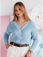 Dámske oversize rebrované nohavice SWEETDREAM modré FashionStreet MY2461 Dámske oversize rebrované nohavice SWEETDREAM modré FashionStreet MY2461