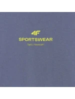 Pánske tričko 4F M2961 denim 4FWAW25TTSHM2961 32S pánske