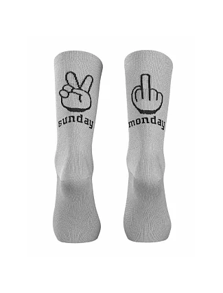 Cyklistické ponožky NORTHWAVE Sunday Monday Sock, sivé Cyklistické ponožky NORTHWAVE Sunday Monday Sock, sivé