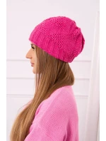 Dámska čiapka Danuta K331 ružová