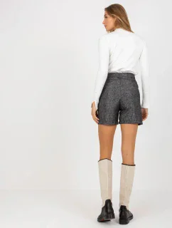 Dámske šortky LK SN 506942 3.70 tmavosivé